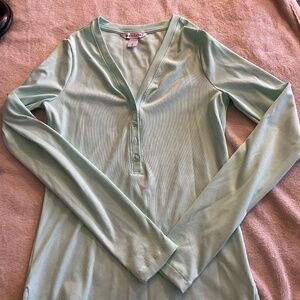 Athleta Henley Shirt Size XS